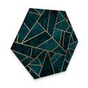 Hexagon Dibond Fredriksson - Emeralds