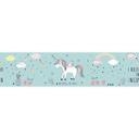 A.S. Création Lovely Kids Frise autocollante enfant - turquoise, Rosé