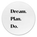 Tableau sur alu-Dibond rond 1X Studio - Dream Plan D