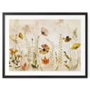 Póster Flores silvestres del prado a la luz del sol - Talen