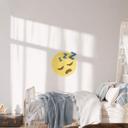 Muursticker Emoji Sleeping Face
