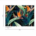 Nature Rainforest tapet i sort grøn - non-woven tapet Designwalls 2 - 2,55 x 3,5 m