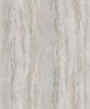 Papel pintado de tejido-no-tejido con textura gruesa y brillante de color gris y beige con aspecto de yeso
