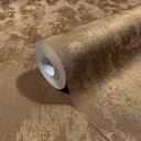 Ikke-vævet tapet betonlook metallook moderne blankt i kobber 