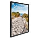 Póster Camino a la playa