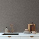 Papel pintado textura lino antracita - Elegante papel pintado no tejido para un ambiente moderno