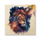 Træplakat Heine - Strong Lion
