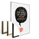 Póster Fredriksson - Me encanta el olor a café por la mañana