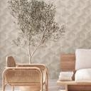papel pintado 3D sostenible - papel pintado no tejido retro de A.S. Création Gris Greige 385061 
