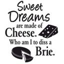 Cheese Dreams wallsticker