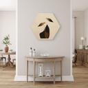 Hexagone - Bois Kubistika - Bouquet scandinave