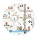 Póster de la guardería Oliver Robins - Play street - Round