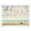 Póster Courbet - El mar en calma