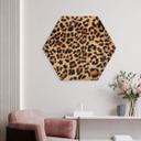 Billede af træ Vild leopard - dyreprint - Tunaboylu