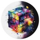 Wall Sticker Heine - Magical Rubik's Cube