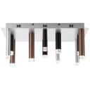 Deckenleuchte Eddy, braun, 35 x 50 cm, Metall Deckenlampe