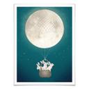 Póster Graves - Moonbunnies