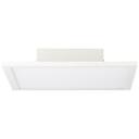 Aufbaupaneel Constantin, weiß, 29,5 x 29,5 cm, Metall Led panel, dimmbar
