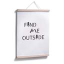 Plakat - Find me outside