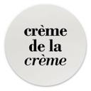 Vægcirkel Crème de la crème – print på aluminium (Alu-Dibond)