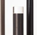 Stehleuchte Eddy, braun, 155,3 x 27,5 cm, Metall, dimmbar