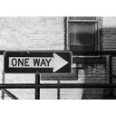 Papier peint photo - Street Sign One way