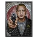Póster Ben Heine - Circlism: Eminem