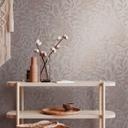 A.S. Création non-woven tapet BOS - blomstret tapet grå, rosé, guld
