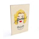 Cuadro de madera Tohmé - Flawless Marilyn