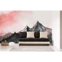 non-woven tapet Designwalls grå og hvid non-woven tapet Mountain Paint natur 