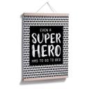 Póster Incluso un superhéroe - Muestra