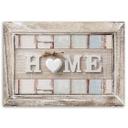 Canvasbillede, billedtekst Home Heart Vintage Style