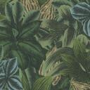Papel pintado tejido-no tejido jungla verde hojas de palmera papel pintado motivo naturaleza verde oscuro