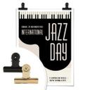Póster Kubistika - Día del Jazz