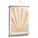 Plakat Boho-solstråler - Manovski