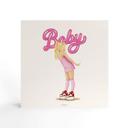 Billede af træ til at sætte op - Tohmé - Baby - 15x15 cm