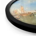 Plakat Turner - Venedig, Dogana og S. Giorgio Maggiore - Runde