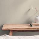 Unit tapet linen look beige - tidløst Ikke-vævet tapet i en naturlig farvetone
