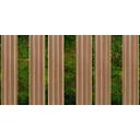 Fototapet med mos- og trælook i grøn og brun - non-woven tapet Naturdesign