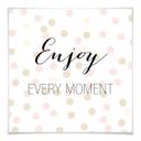 Póster Confetti & Cream - Disfruta de cada momento