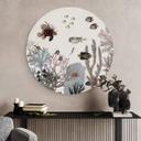 Tableau sur alu-Dibond rond Sir Edward - Récif rugissant