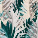 Floral GreenPalmetapet i grøngrå - non-woven tapet Designwalls 2 - 2,55 x 3,5 m