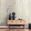 Græs tapet beige - ikke-vævet tapet med naturmotiver til stue og soveværelse
