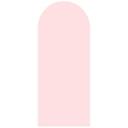 Wall Sticker Rund bue smal rosé