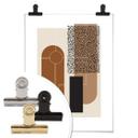 Plakat - Nordic Creators - Beige & Brown
