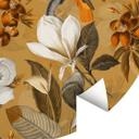 Fototapet - UN Designs - Tropical Ocher - rund - vliesetapet/selvklæbende non-woven tapet