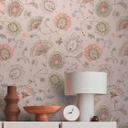 planter tapet beige pink - klassisk blomstertapet - naturligt tapet