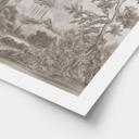 Poster landschap met tuinlandschap in beige - Ms Tiff