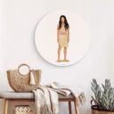 Tableau sur alu-Dibond rond Tohmé - Pocahontas