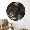 Vinilo decorativo Plantas en la noche - Jaszke - Redondo